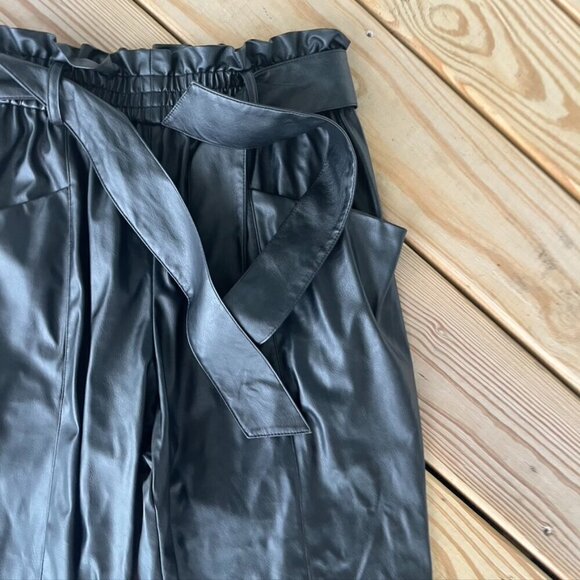RAMY BROOK Faux Leather Paper Bag Pants - Picture 6 of 11